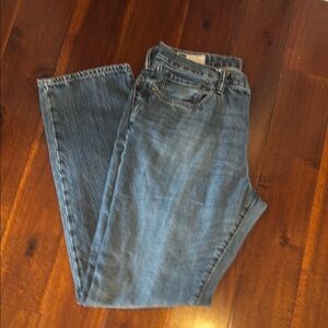 GAP Straight Classic Blue Denim Jeans size 34/34